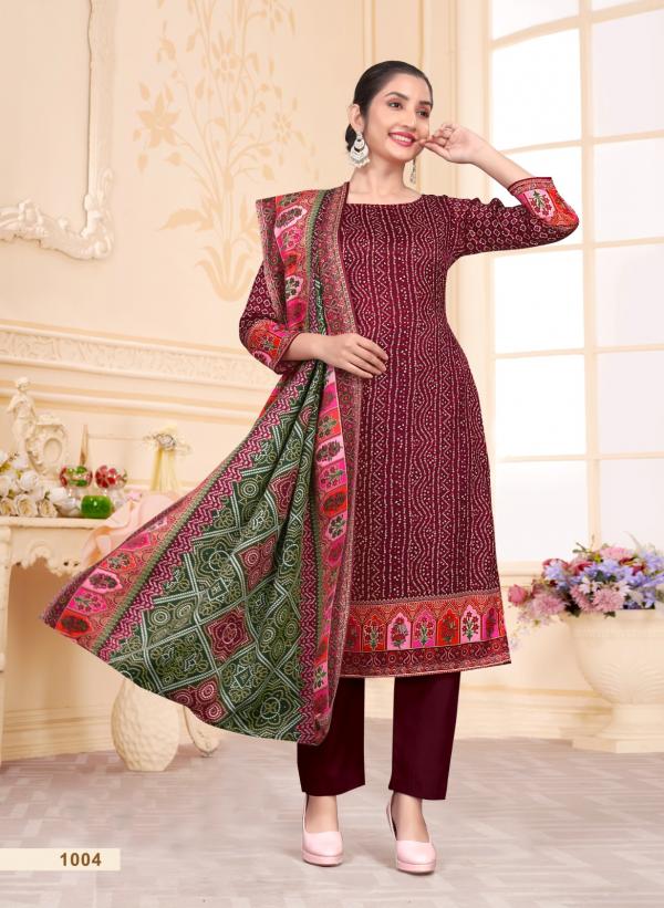 SAT Pashmina Shwal Suit Vol-18 – Dress Material